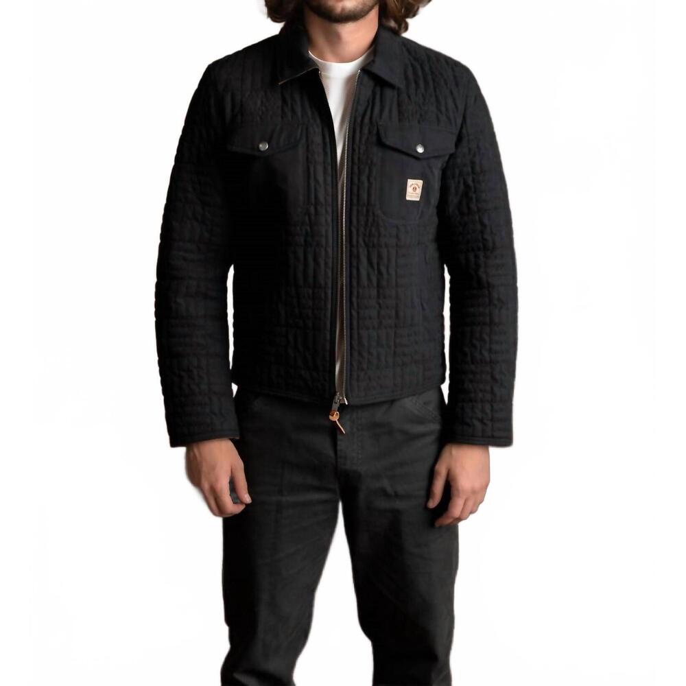 NEW IRON & RESIN verslab reversible jacket in brown